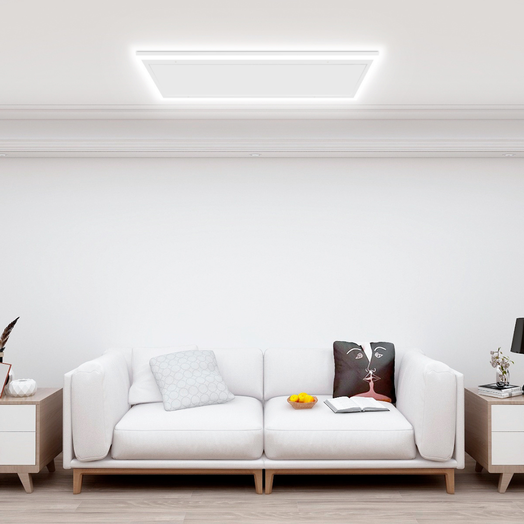 Infrarood paneel Monza - Plafond - Warmte & Instelbare verlichting Infrarood paneel Monza - Plafond - Warmte & Instelbare verlichting