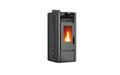 Pelletkachel - 9.6 kW 80 -90 m² - 5 niveaus - timer - KM1009A - Black