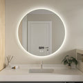 Smart spiegel rond 80cm frameloos met led verlichting, anti-condens en wifi