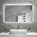 Tweedekans - Spiegel infrarood verwarming met led verlichting 60 x 120 cm 700Watt - Default