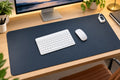 QH-BV Serie infrarood bureau-onderlegger zwart 40 x 80 cm vermogen instelbaar