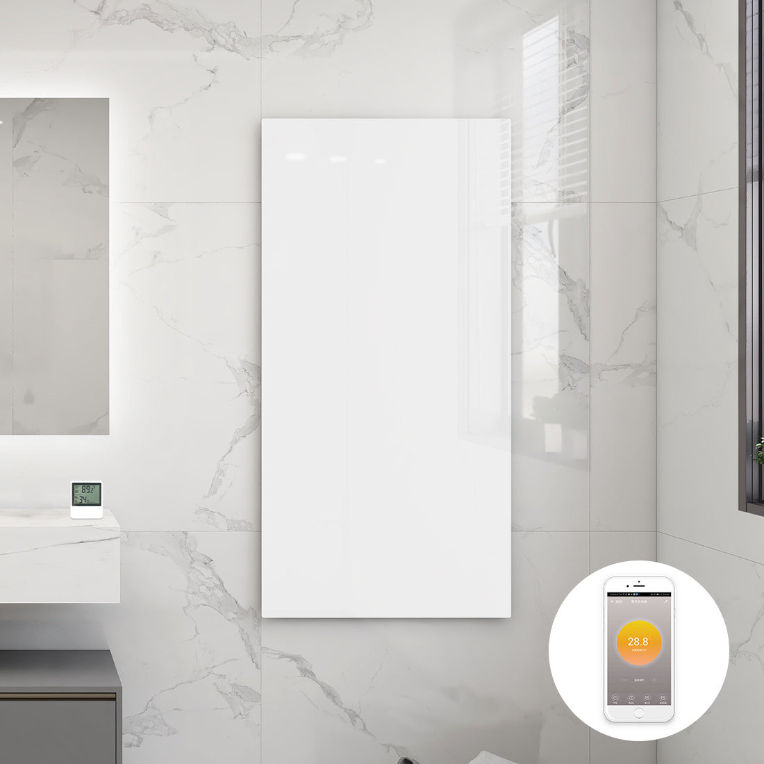 Waarom infrarood in badkamers meer vermogen nodig heeft