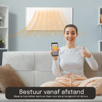 Byecold - Infraroodpaneel Vrijstaand/Wandmontage WiFi 700W 120x60