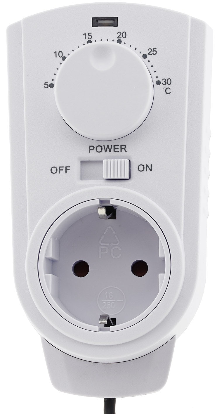 Stopcontact eenvoudige thermostaat met sensor