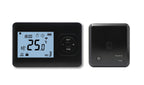QH Basic programmeerbare thermostaat met opbouw ontvanger zwart