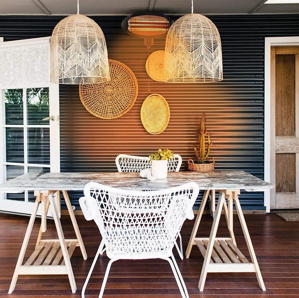 Terrasverwarmer Wandmontage 2000W