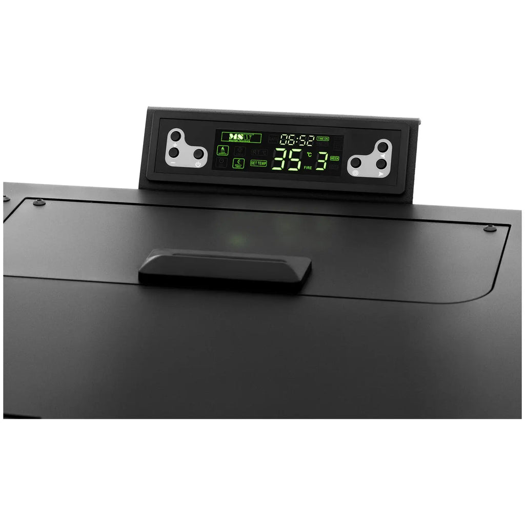 Pelletkachel - 13.1kW - voor 80-100 m2 - 5 niveaus - timer - CR04 Black