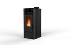 Pelletkachel - 9.6 kW 80 -90 m² - 5 niveaus - timer - KM1009A - Black