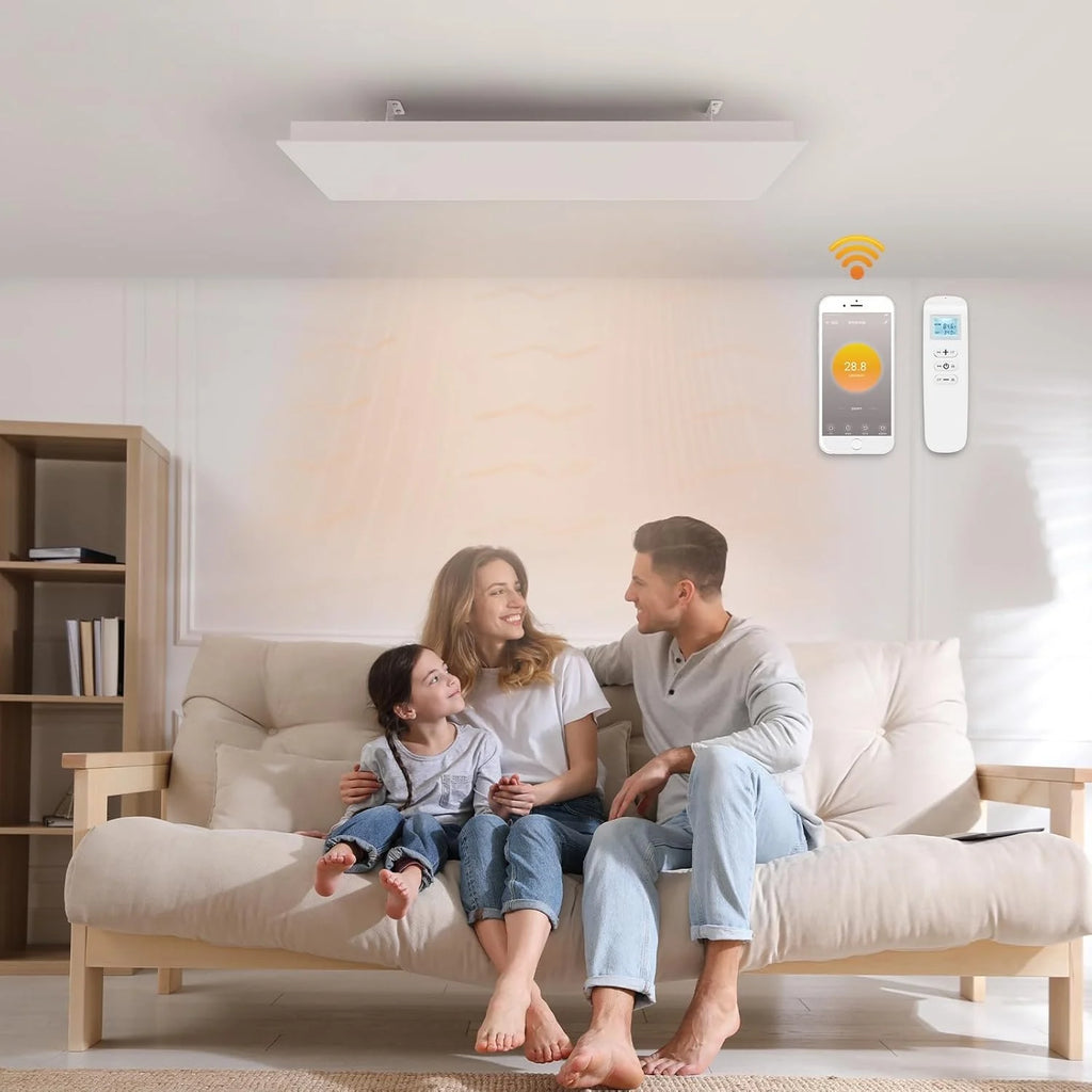 QH-ThermoAura Serie Wifi infraroodpaneel 1250watt 61x62 cm