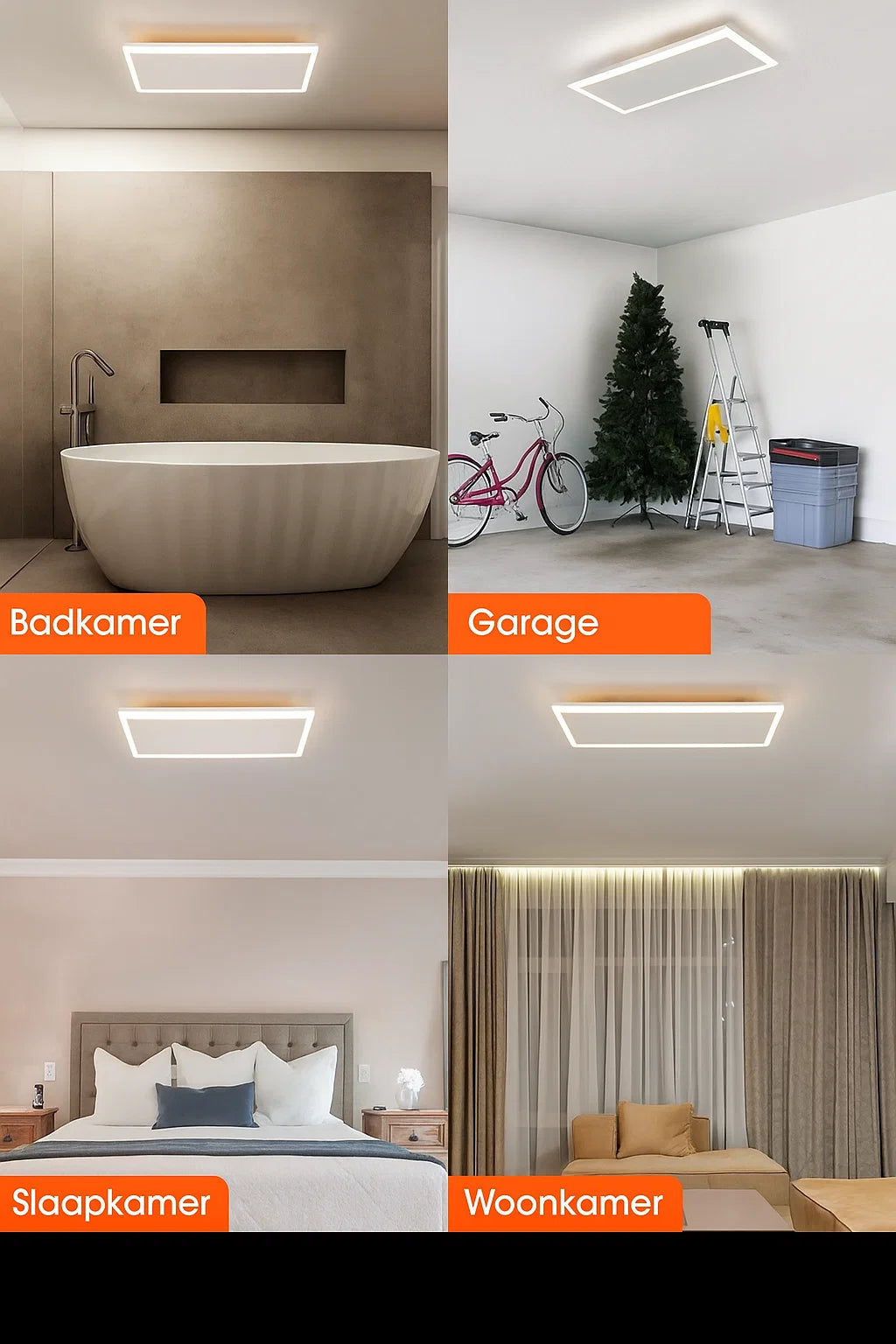 QH-ThermoAura Serie Wifi infraroodpaneel 1250watt 61x62 cm