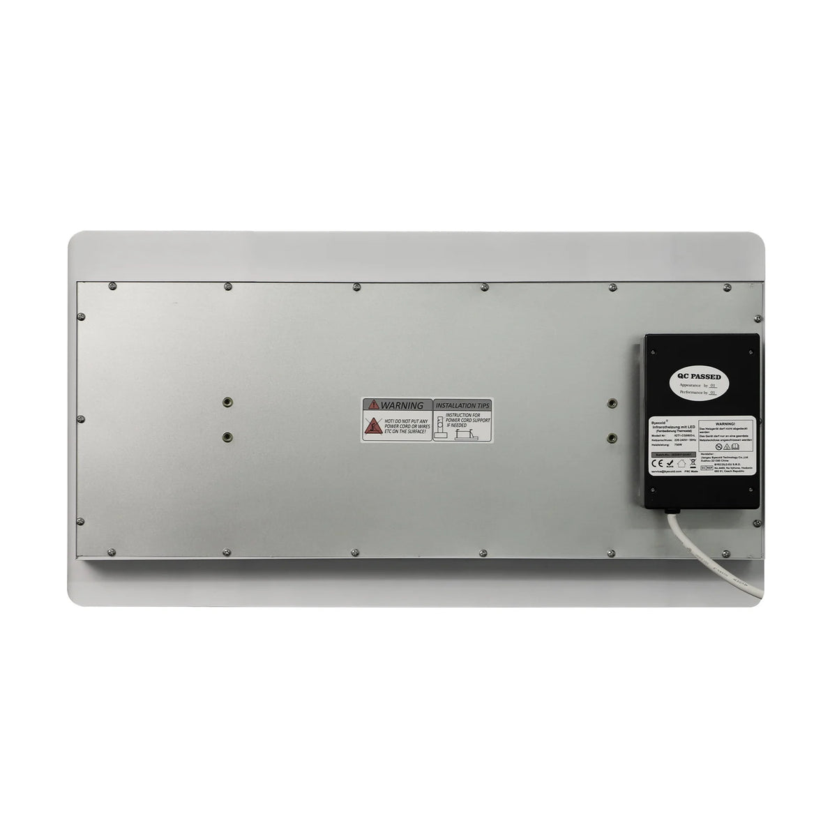 QH-ThermoAura Serie Wifi infraroodpaneel 1250watt 61x62 cm
