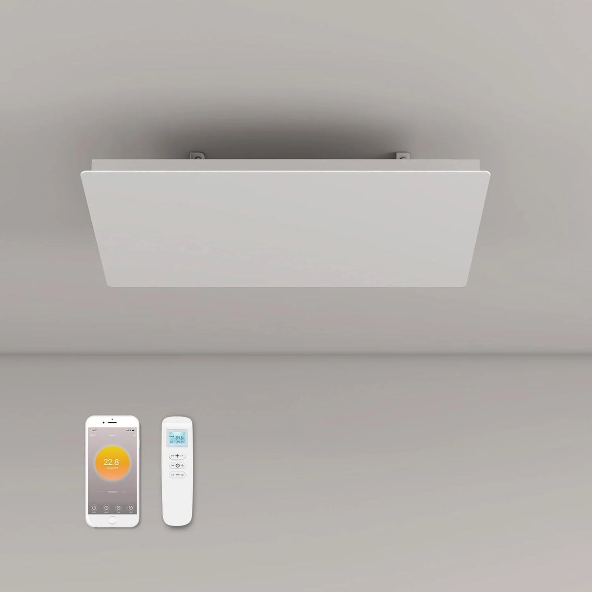 QH-ThermoAura Serie Wifi infraroodpaneel 1900watt 87x62 cm