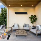 Infrarood terrasheater Thermolux met wifi en thermostaat