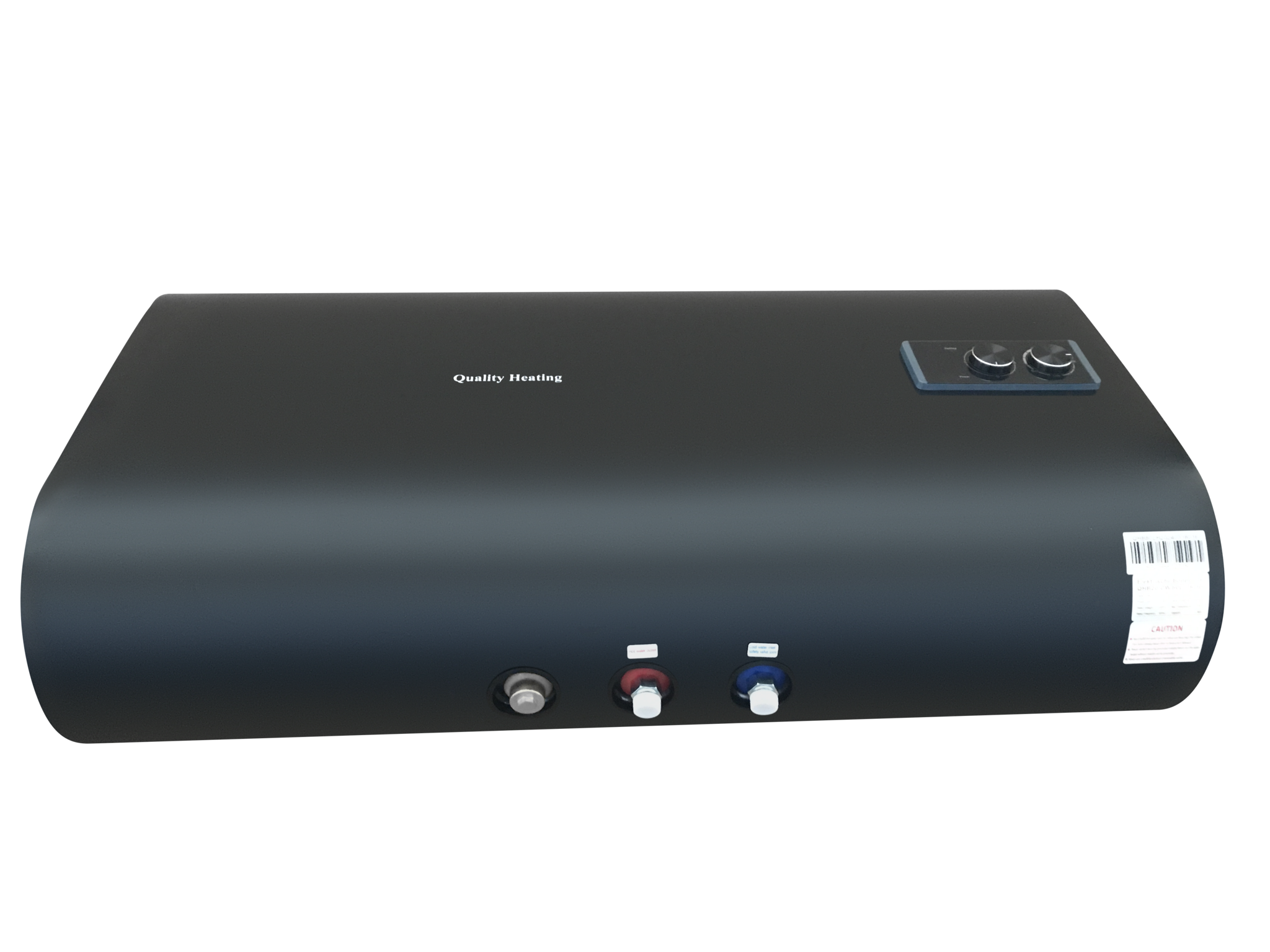 80 Liter QH dual horizontaal elektrische boiler met digitale bediening