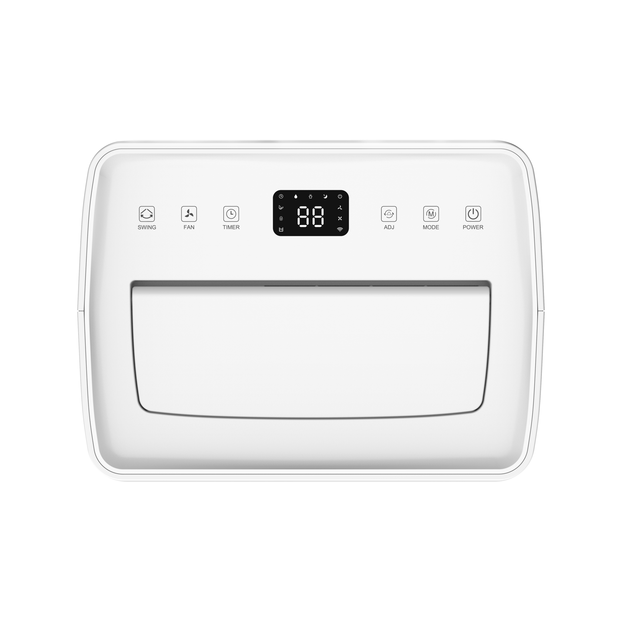 Slimme luchtontvochtiger compact 20 Liter Wifi met carbon filter