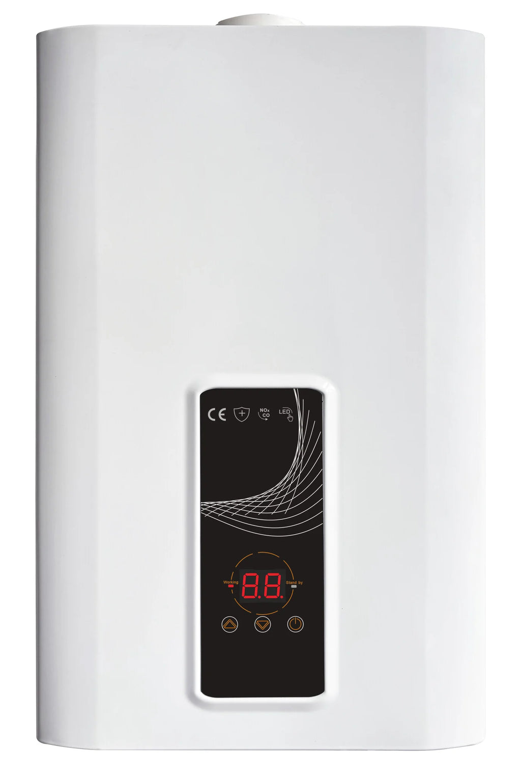 EcoTherm Electronische geiser 230V Digitaal 13L Low Nox Propaan gesloten kamer