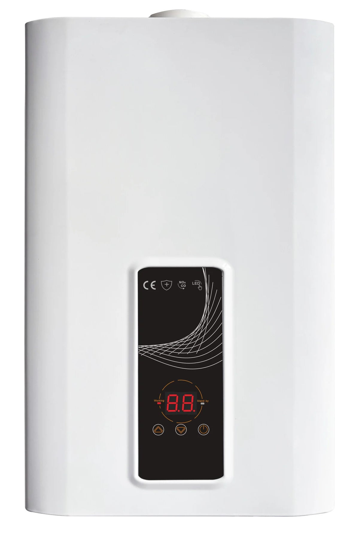 EcoTherm Electronische geiser 230V Digitaal 13L Low Nox Propaan gesloten kamer