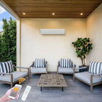 Infrarood terrasverwarmer Whitewarm Wifi 1800 - 2400Watt