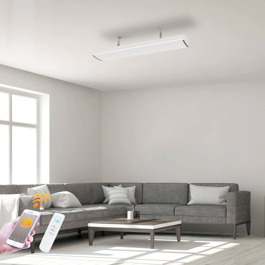 Infrarood terrasverwarmer Whitewarm Wifi 1800 - 2400Watt
