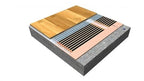 Karpet verwarming isolatie 3mm XPS plaat ISO74