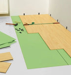 Karpet verwarming isolatie 3mm XPS plaat ISO74