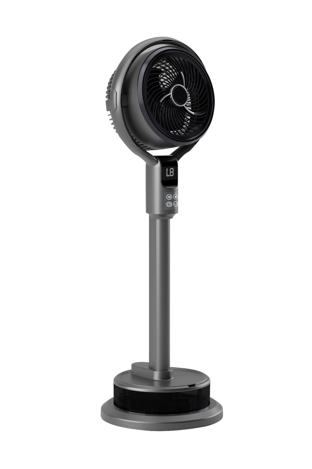 Mistventilator met afstandsbediening, timer en luchtbevochtiger