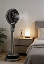 Mistventilator met afstandsbediening, timer en luchtbevochtiger