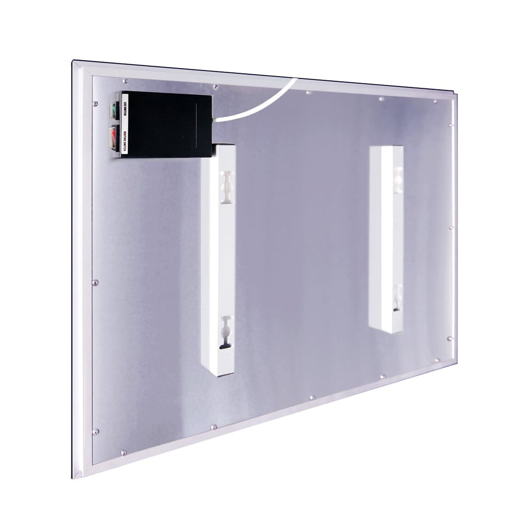 Tweedekans - Spiegel met led verlichting infrarood verwarming 60X100 580Watt - Default