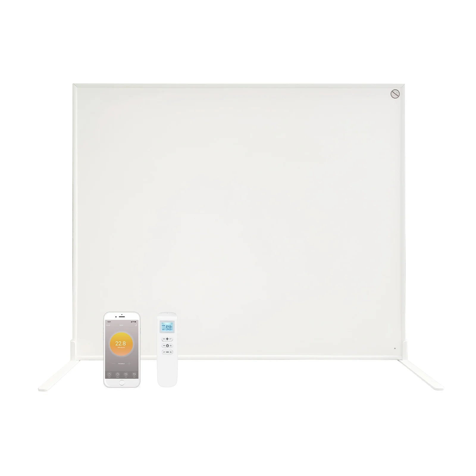 Tweedekans - QH-SP Wifi remote control verplaatsbaar infraroodpaneel 350, 450 en 700Watt - 350Watt 60 x 50 cm