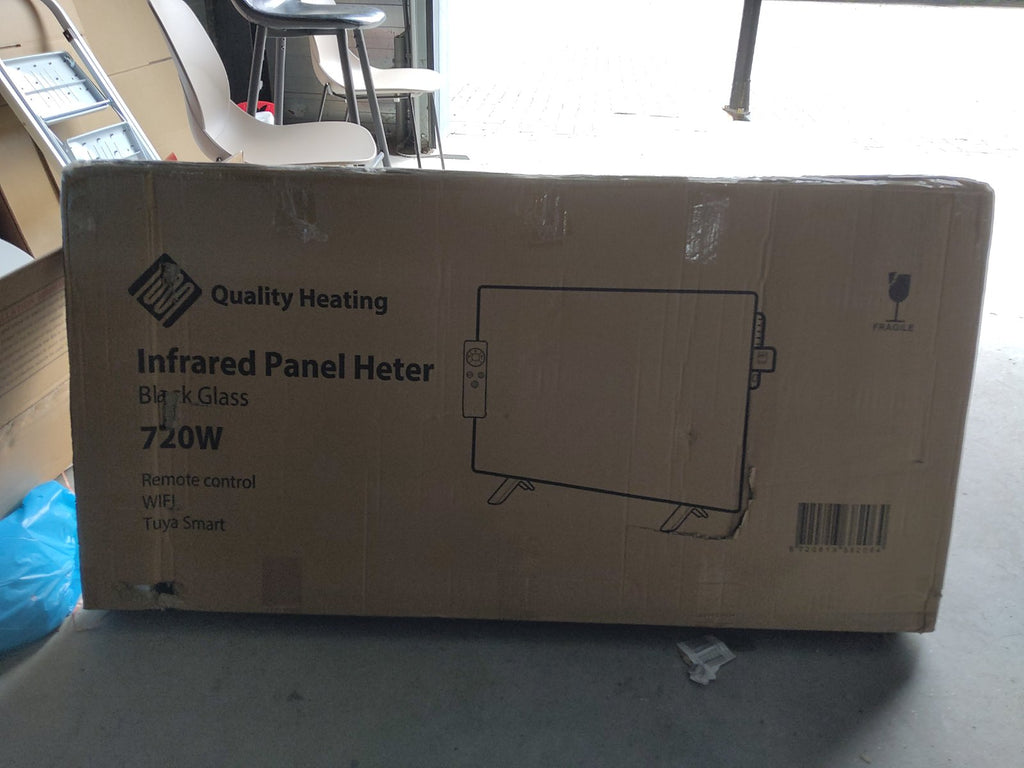 Tweedekans - QH-GD Elegant Serie verplaatsbaar infraroodpaneel - 720Watt 60 x 120 cm