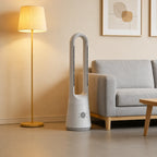 Design ventilator met afstandsbediening, timer en aromafunctie