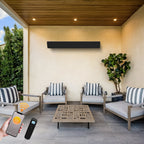 Infrarood terrasheater Fireside Friend met wifi en thermostaat
