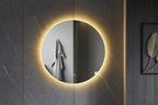 Tweedekans - Spiegel rond 120 cm frameloos, rondom led verlichting en anti-condens - Default