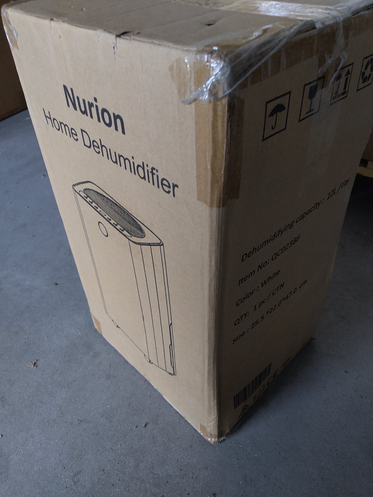 Tweedekans - Slimme luchtontvochtiger compact 12 Liter Wifi met carbon filter - Default