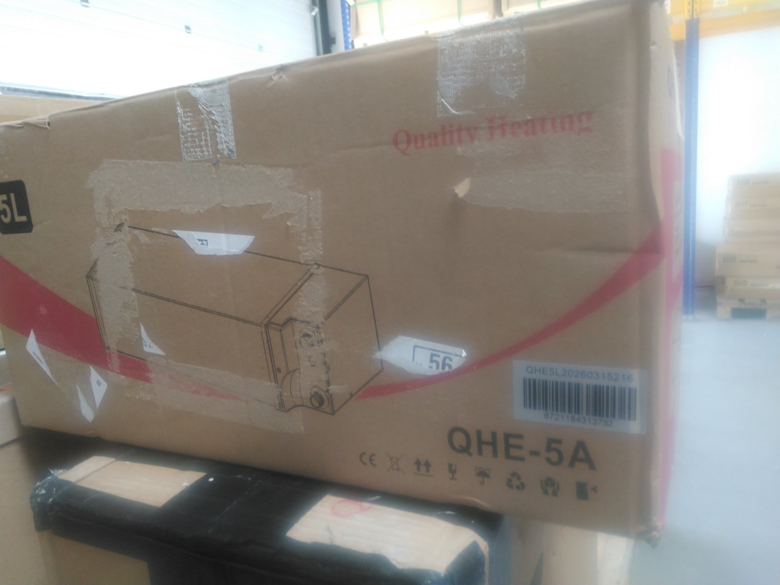 Tweedekans - Plintboiler keukenboiler 5 Liter 2000Watt rvs QH-line - Default