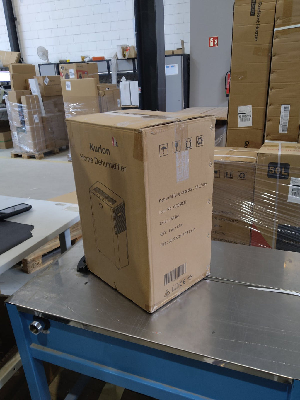 Tweedekans - Slimme luchtontvochtiger compact 16 Liter Wifi met carbon filter - Default