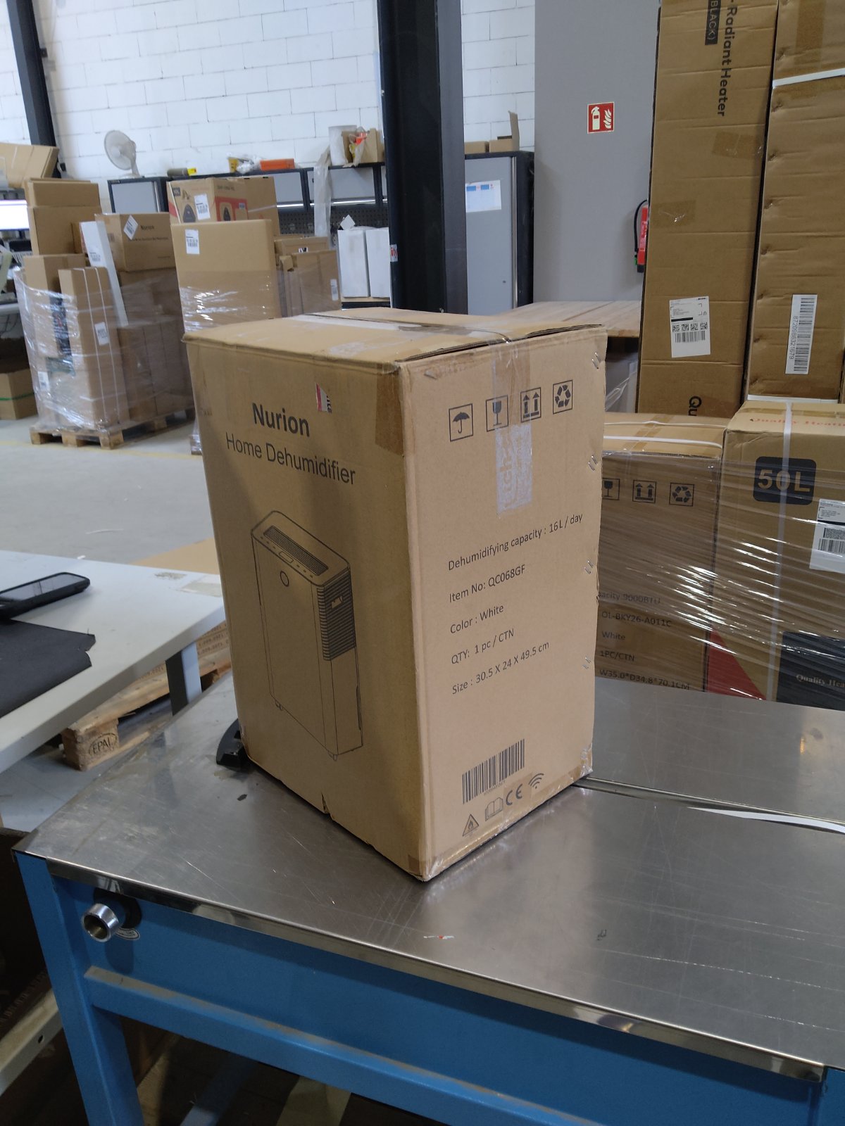Tweedekans - Slimme luchtontvochtiger compact 16 Liter Wifi met carbon filter - Default
