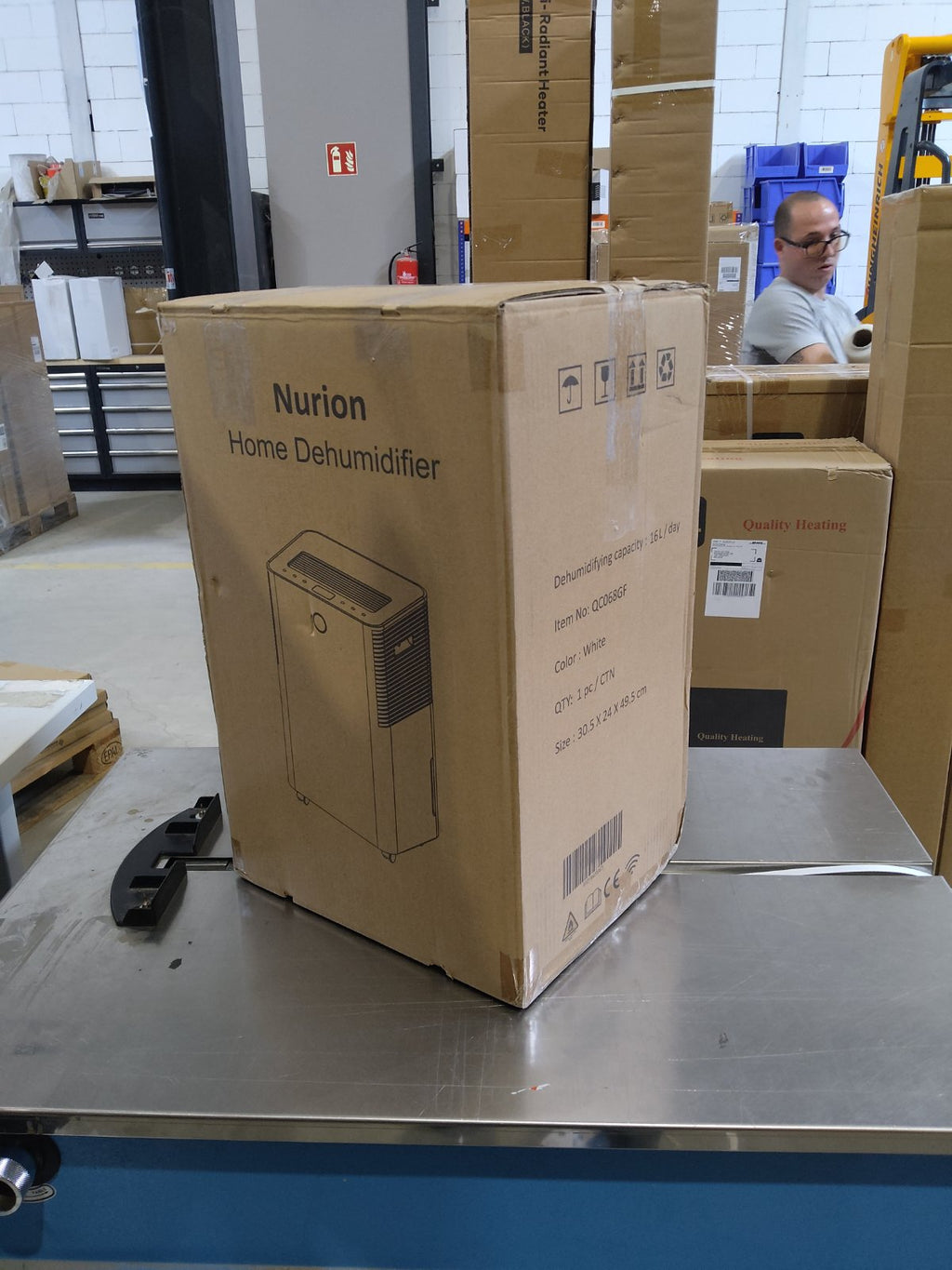 Tweedekans - Slimme luchtontvochtiger compact 16 Liter Wifi met carbon filter - Default