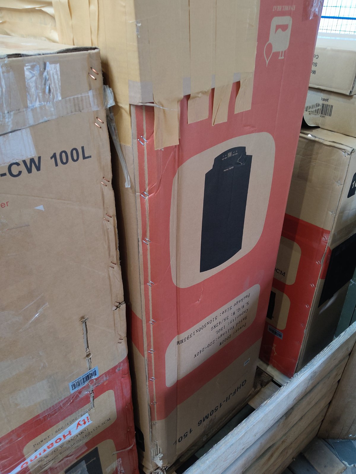 Tweedekans - 150 Liter QH dual elektrische boiler met digitale bediening - 150 Liter QH dual elektrische boiler met digitale bediening