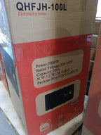 Tweedekans - 100 Liter QH dual vloermontage elektrische boiler met digitale bediening - 100Liter