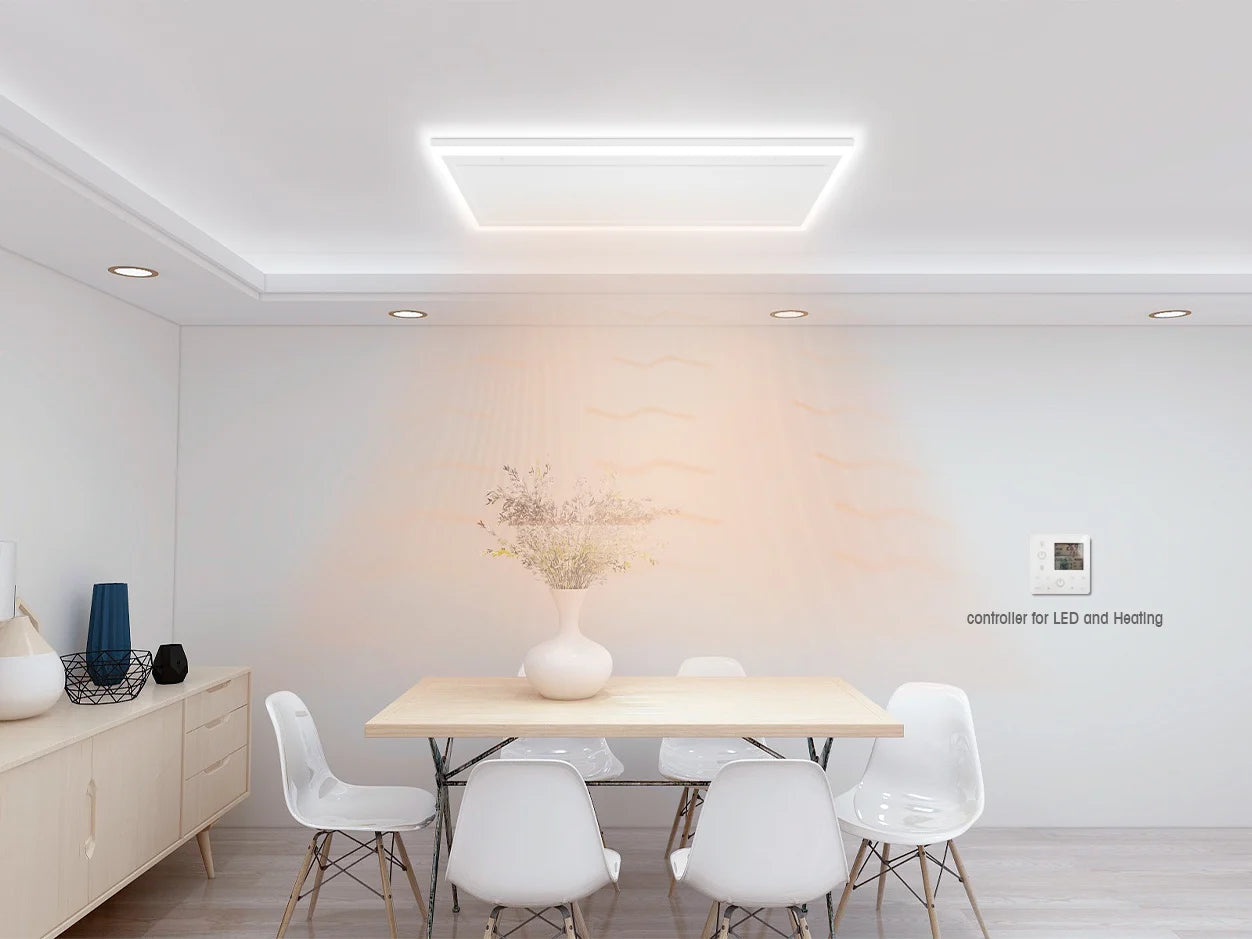 Tweedekans - QH-HL Serie infraroodpaneel met led verlichting 63x 65,5 cm 400Watt - Default