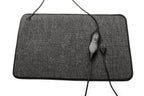 Tweedekans - Warmte mat vermogen instelbaar met controller en timer functie - V14 - Antraciet 40 x 60 cm met controller