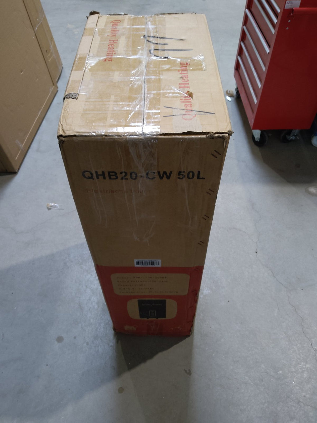 Tweedekans - 50 Liter QH dual elektrische boiler met digitale bediening - Default