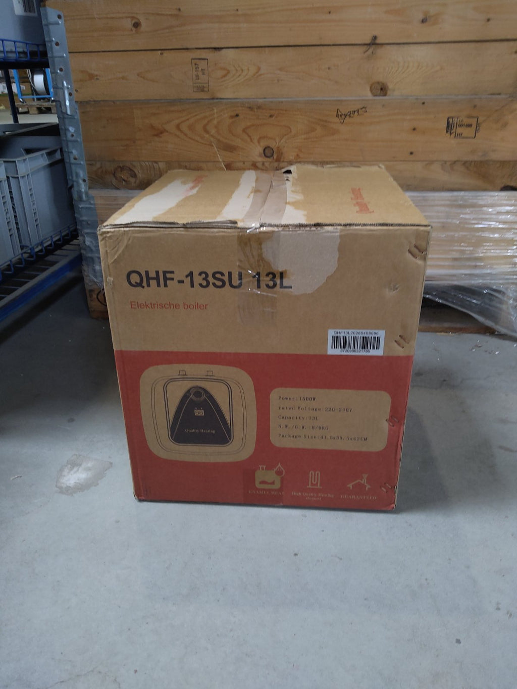 Tweedekans - 13 Liter keukenboiler Extra Life Quality Heating - Default