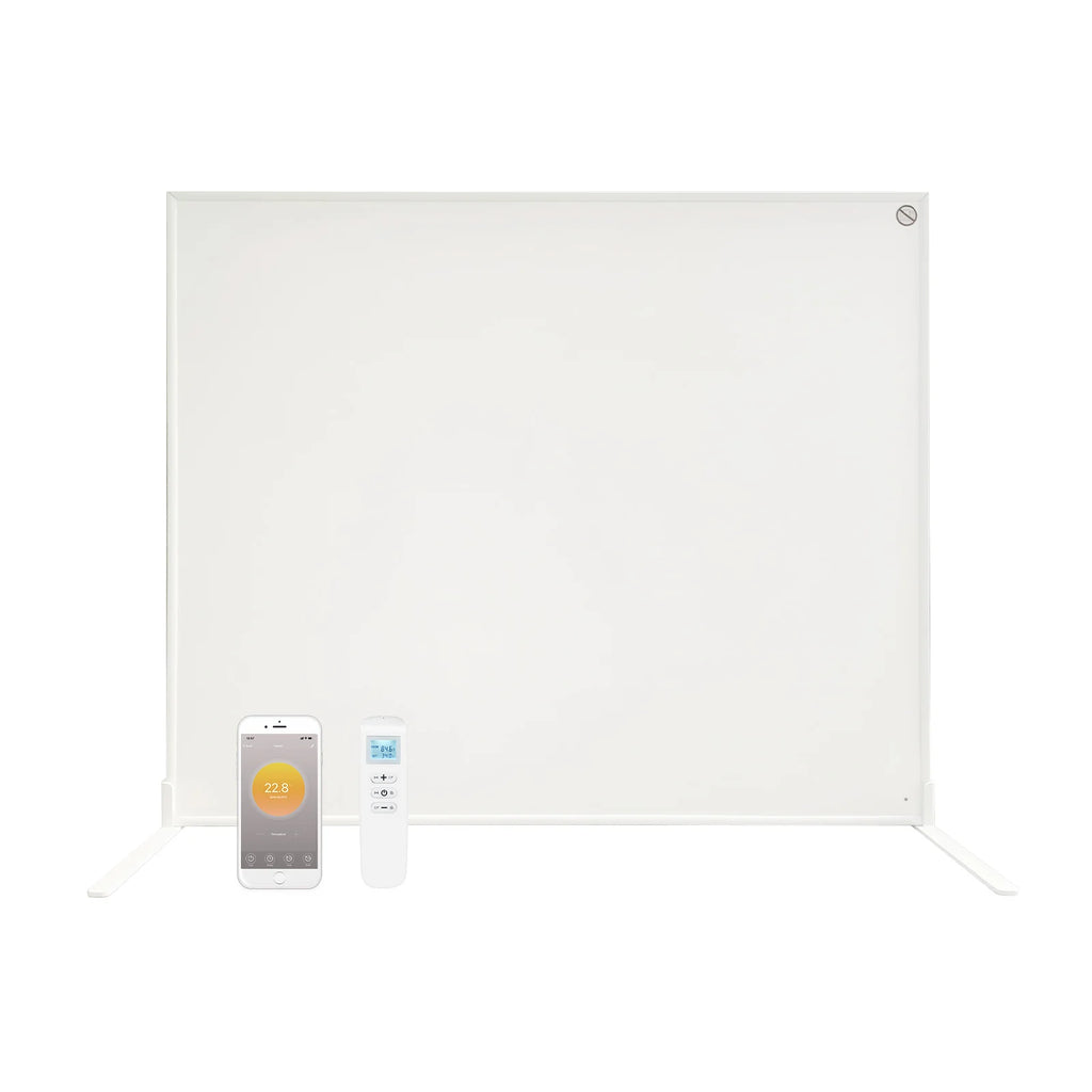 Tweedekans - QH-SP Wifi remote control verplaatsbaar infraroodpaneel 350, 450 en 700Watt - 450Watt 60 x 60 cm
