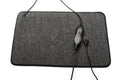 Tweedekans - Warmte mat vermogen instelbaar met controller en timer functie - V14 - Antraciet 50 x 70 cm met controller