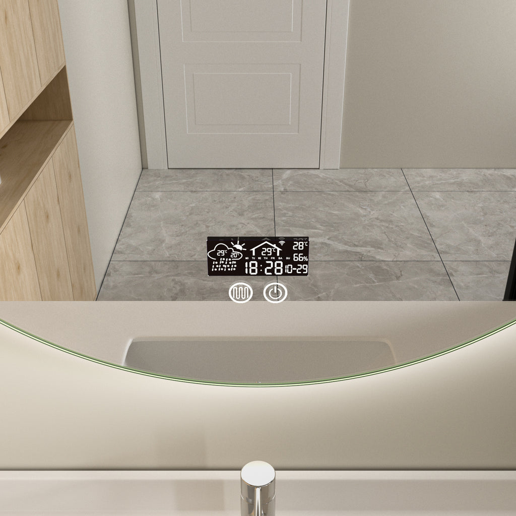 Smart Spiegel Rond Frameloos 80cm