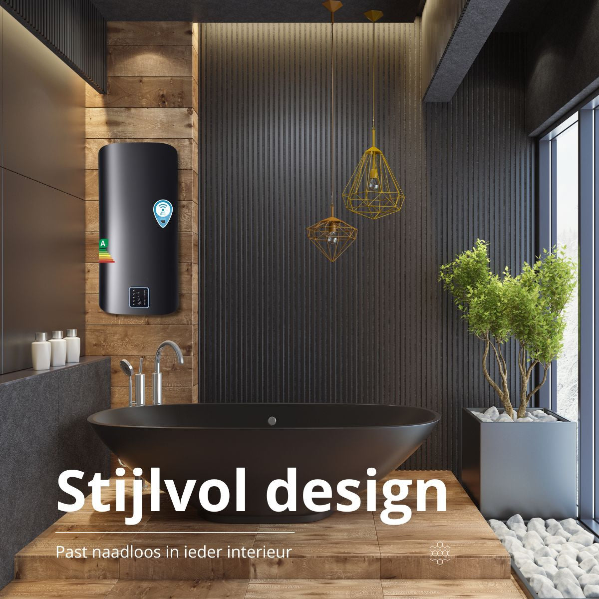 QH - Elektrische boiler 50L met Wifi