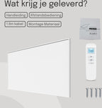 Byecold - Infraroodpaneel Vrijstaand/Wandmontage WiFi 700W 120x60