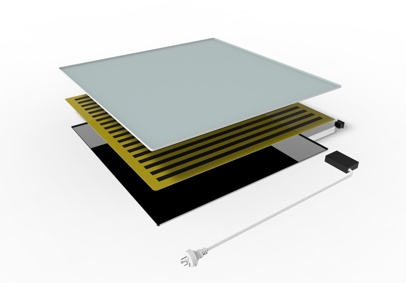 Byecold - Infrarood Verwarming Spiegel 580W